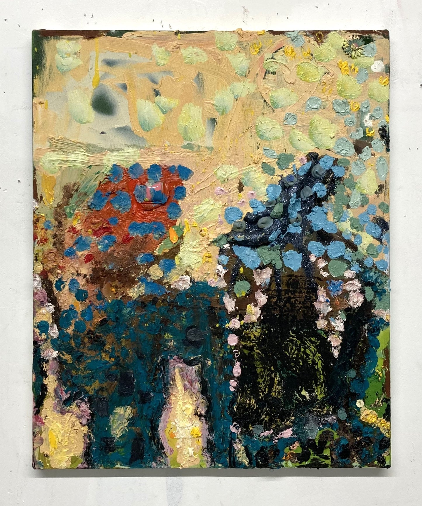 (Sans titre) 22 x 18, Oil on Canvas, 2022 - 2025