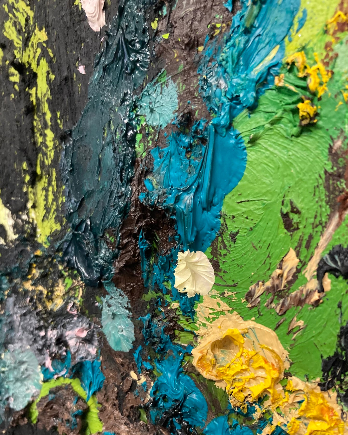 (Sans titre) 22 x 18, Oil on Canvas, 2022 - 2025