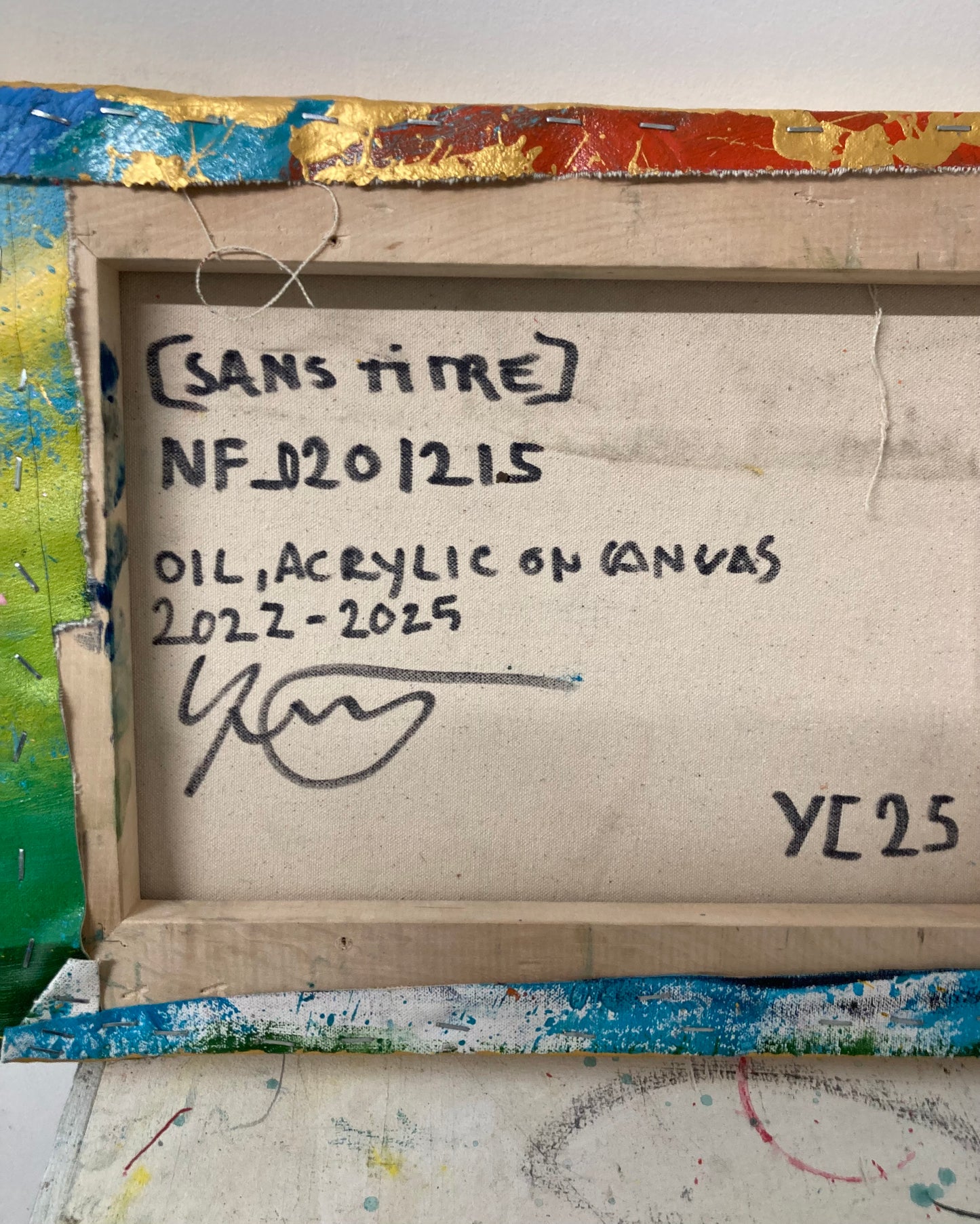 (Sans titre) 12 x 15, Oil on Canvas, 2025