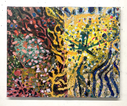 (Sans titre) Oil on Canvas, 24x30,  2022-2025