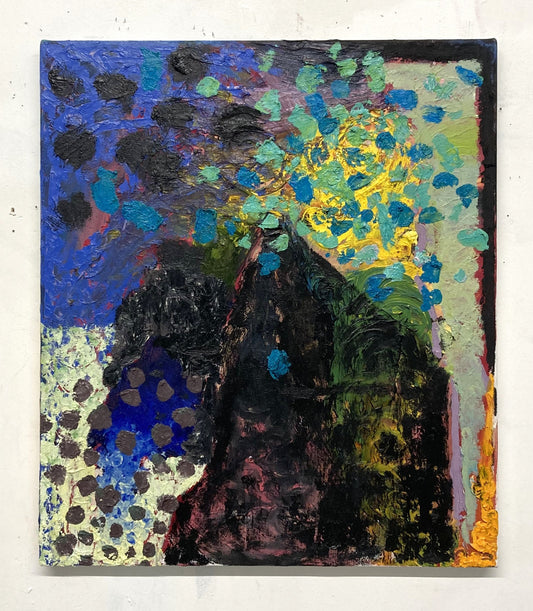 (Sans titre) 22 x 18, Oil on Canvas, 2022 - 2025