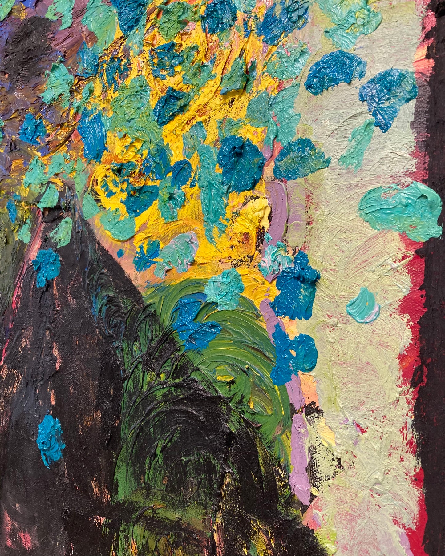 (Sans titre) 22 x 18, Oil on Canvas, 2022 - 2025