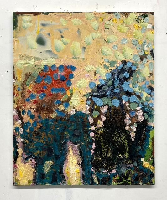 (Sans titre) 22 x 18, Oil on Canvas, 2022 - 2025