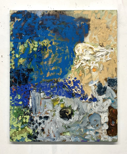 (Sans titre) 22 x 18, Oil on Canvas, 2022 - 2025