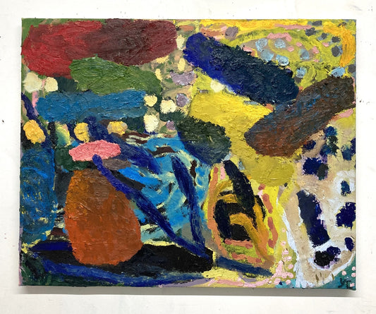 (Sans titre) Oil on Canvas, 24 x 30, 2022 - 2025
